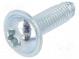 Винт  для металла  3x10  Головка  сферическая  Torx®  TX10  цинк