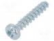 Vrut  pro plasty  4x14  Hlava  válcová  plochá,Torx®  1,2mm,TX20