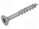 Vrut  do dřeva  4x30  Hlava  kuželová  Torx®  TX20  kalená ocel