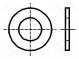 Podložka  kulatá  M5  D=12mm  h=1mm  ocel  Povlak  zinek  BN  84520