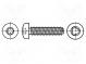 Vrut  do kovu  5x8  Hlava  válcová  Torx®  TX25  ocel  zinek
