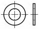 Podložka  kulatá  M6  D=12mm  h=1,6mm  prešpán  BN  1077