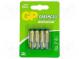 Baterie  zinko-uhlíková  1,5V  AAA,R3  nenabíjecí  4ks  GREENCELL