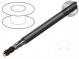 BITNER BS1194 Vodič  BIT 1000 2(St) FR  8x2x1mm2  PVC  černá  600/1000V
