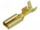 Faston  plochý  2,8mm  0,8mm  zásuvka  0,5÷1,25mm2  krimpovací