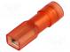 Faston  plochý  2,8mm  0,5mm  zásuvka  0,25÷1,5mm2  krimpovací