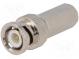 Zástrčka  BNC  vidlice  přímý  4,7mm  šroubovací (twist-on)