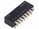 Přepínač  DIP-SWITCH  Počet sekcí  8  0,1A/5VDC  pol  2  -20÷85°C