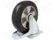 Pojezdové kolo  Ø  200mm  W  50mm  H  238mm  otočné s brzdou  450kg