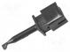 Měřicí hrot s háčkem  s háčkem  10A  černá  1kV  44mm