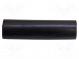 Izolátor  černá  PVC  43mm  BU-46  2ks.