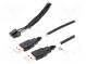 Автомобильны блок питания  гнездо USB A x 2  5В/2x2,1A  0,9м