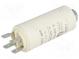 Capacitor  motors, run  3uF  470VAC  Ø25x56.5mm  -25÷85°C  ±5%