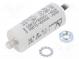 Capacitor  motors, run  1.5uF  470VAC  Ø25x58.5mm  -25÷85°C  ±5%