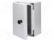 Kryt  nástěnná  X 315mm  Y 215mm  Z 170mm  CAB  polyester  šedá