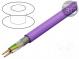 HELUKABEL 802339 Vodič  CAN bus  4x1x0,34mm2  lanko  Cu  PUR  fialová  250V  není