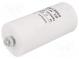 Capacitor  motors, run  40uF  450V  Ø50x106mm  -25÷70°C  ±5%  3000h