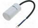 Capacitor  motors, run  2.5uF  450V  Ø35x60mm  -25÷70°C  ±5%  3000h