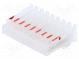 Plug  wire-board  female  PIN  8  end connector  2.54mm  IDC  22AWG