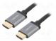 Cable  HDCP,HDMI 2.0  HDMI plug,both sides  3m  black