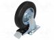 Pojezdové kolo  Ø  200mm  W  27mm  H  237mm  otočné s brzdou  230kg