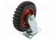 Pojezdové kolo  Ø  160mm  W  50mm  H  193mm  otočné  150kg  pryž  SGR