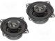 Autoreproduktory  dvoupásmový  100mm  100W  80÷20000Hz  4Ω  42mm