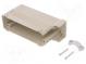 Kryt  pro konektory HDC  COB  velikost 104.27  Rozteč  104x27mm