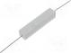 Rezistor  drátový  tmelený  THT  1,5Ω  10W  ±5%  48x9,5x9,5mm