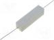 Rezistor  drátový  tmelený  THT  15Ω  15W  ±5%  48x13x13mm
