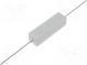 Rezistor  drátový  tmelený  THT  3,3Ω  7W  ±5%  9,5x9,5x35mm