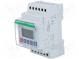 F&F CRT-06 Modul  regulátor  teplota  relé,SPST-NO  OUT 2  relé,SPST-NO  DIN