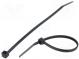 Cable tie  L  142mm  W  3.2mm  polyamide  176.5N  black  Ømax  35mm