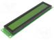 Zobrazovač  LCD  alfanumerický  STN Positive  20x2  LED  PIN 16