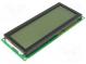 Дисплей  LCD  алфавитно-цифровой  STN Positive  20x4  LED  PIN 18