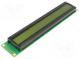 Дисплей  LCD  алфавитно-цифровой  STN Positive  40x2  LED  PIN 16