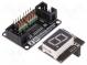Modul  ovladač sedmisegmentového displeje  5VDC  SPI