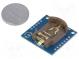 Modul  RTC  DS1307  I2C  5VDC  Sada  modul,propojovací vodiče  6g