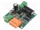 Контроллер двигателя DC  PWM,TTL  Iвых.длит. канала  12А  12÷36В