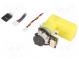 Motor  DC  s enkodérem,s převodovkou  Gravity  6VDC  2,8A  3mm