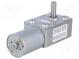 Motor  DC  se šnekovou převodovkou  3÷9VDC  1A  Hřídel  zářez D