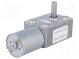 Motor  DC  se šnekovou převodovkou  6÷15VDC  1A  Hřídel  zářez D