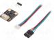 Čidlo  polohy  akcelerometr,gyroskop  I2C  BMI160  modul,kabely