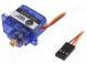 Motor  DC  servomechanism  4,8÷6VDC  micro  analogový  9g  kov  180°