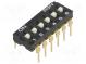 Přepínač  DIP-SWITCH  Počet sekcí  6  ON-OFF  0,05A/12VDC  pol  2