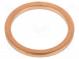 Těsnění  měď  Thk  1,5mm  Øvnitř  14mm  Øprům  18mm  DIN  7603