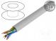 Провод  U/UTP  5e  однопров  Cu  4x2x24AWG  LSZH  серый  500м