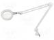 Desktop magnifier with backlight  3dpt,5dpt  Ø127mm  Ø5