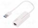 Počítačová karta  síťová  RJ45,USB A  Wake-On-LAN,full duplex