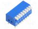 Přepínač  DIP-SWITCH  Počet sekcí  8  ON-OFF  0,05A/12VDC  pol  2